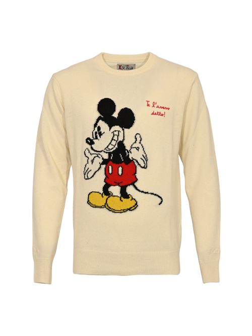 Maglione Heron Topolino Te l'Avevo Detto in lana e cachemire Mc2 Saint Barth | HER000100411I